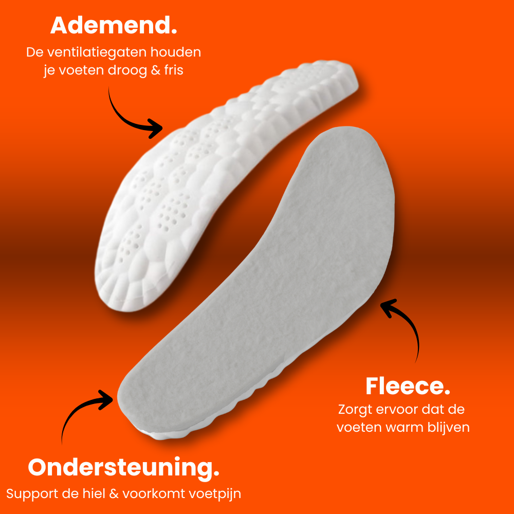 Solefy® - Fleece-Einlegesohlen 